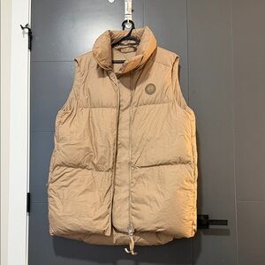 Canada Goose Beige Puffer Vest